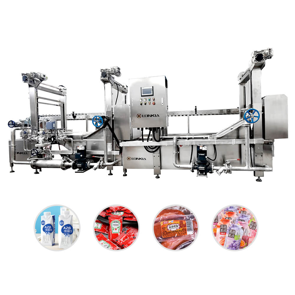 pasteurization line cooling machine