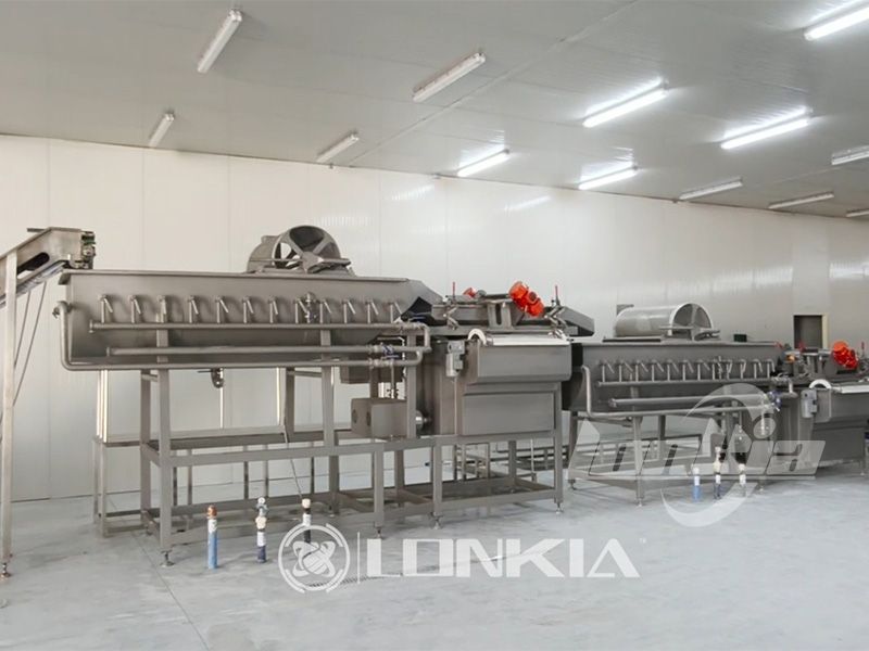 Lonkia 1.5 Tons/H Vegetable Processing Line Successfully Shipped to the Middle East