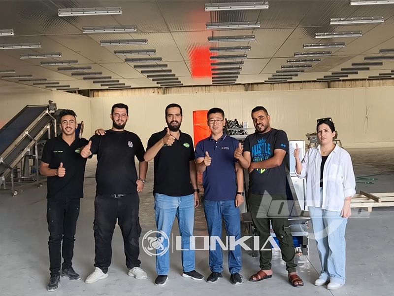 Lonkia 1.5 Tons/H Vegetable Processing Line Successfully Shipped to the Middle East