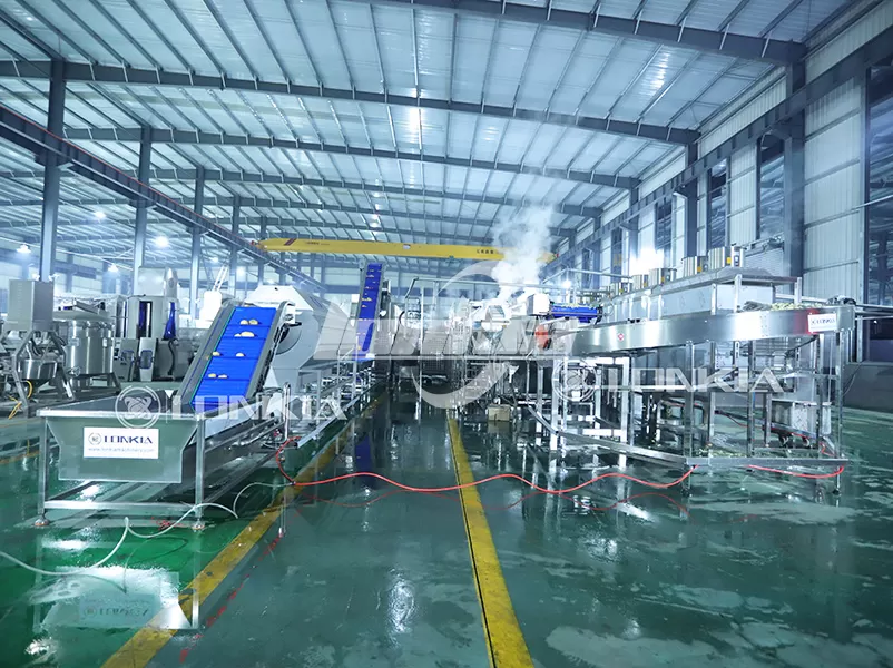automatic French fries production line