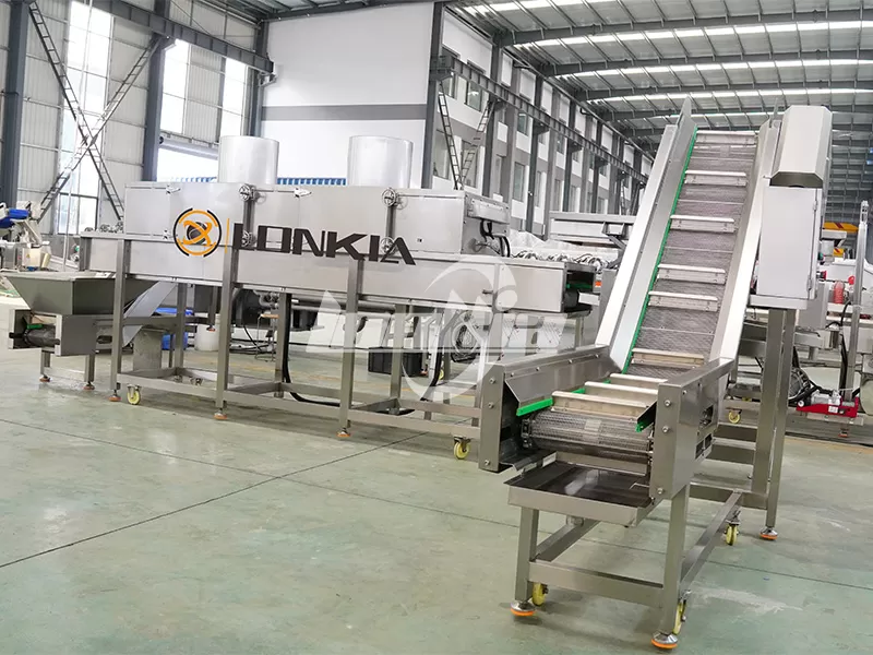 automatic potato chips making machine