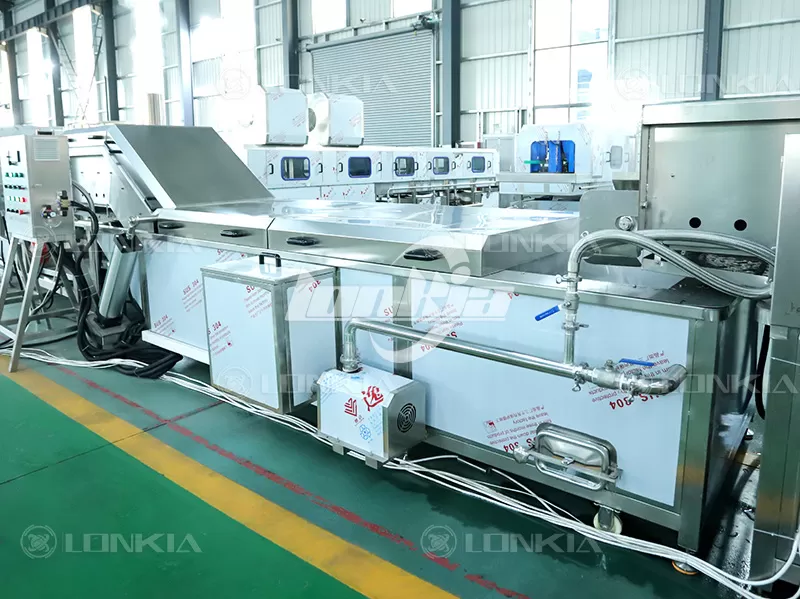 lonkia vegetable blanching machine
