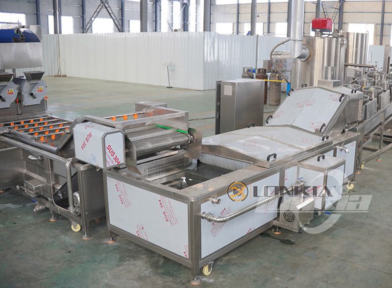 chips production machine plant