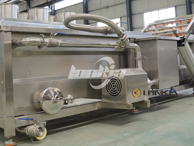 bubble washer convoyer system