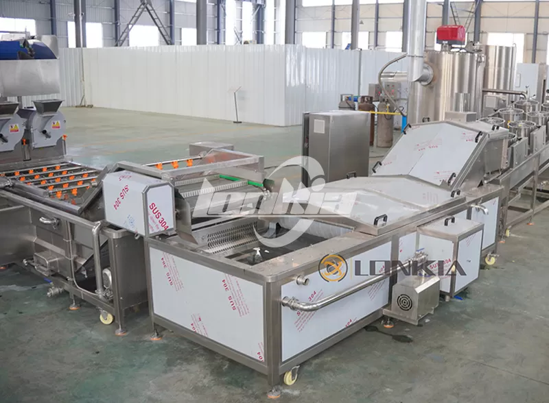 chips production machine plant