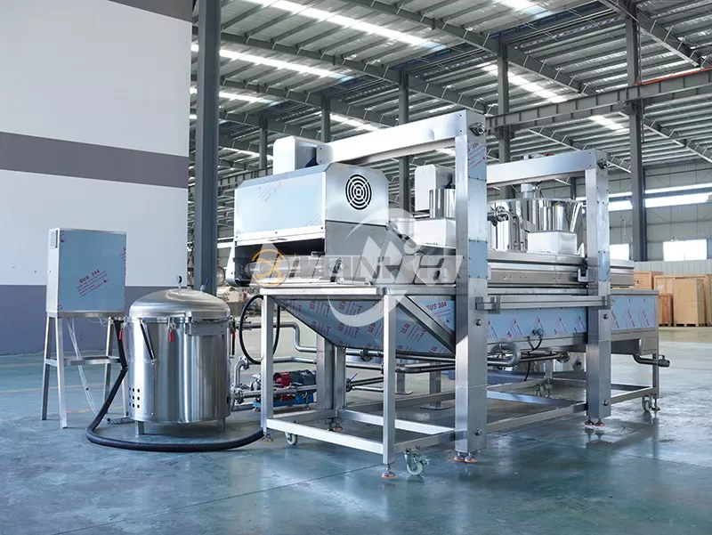 continuous deep fryer