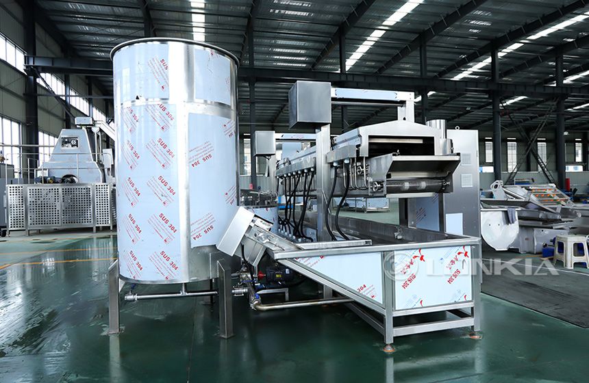 Eggplant Deep Fryer Machine