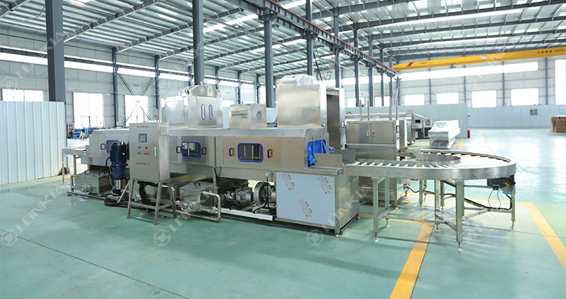 Automatic Crate Washing Stacking Line