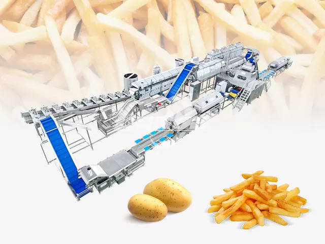 Frozen French Fries Production Line