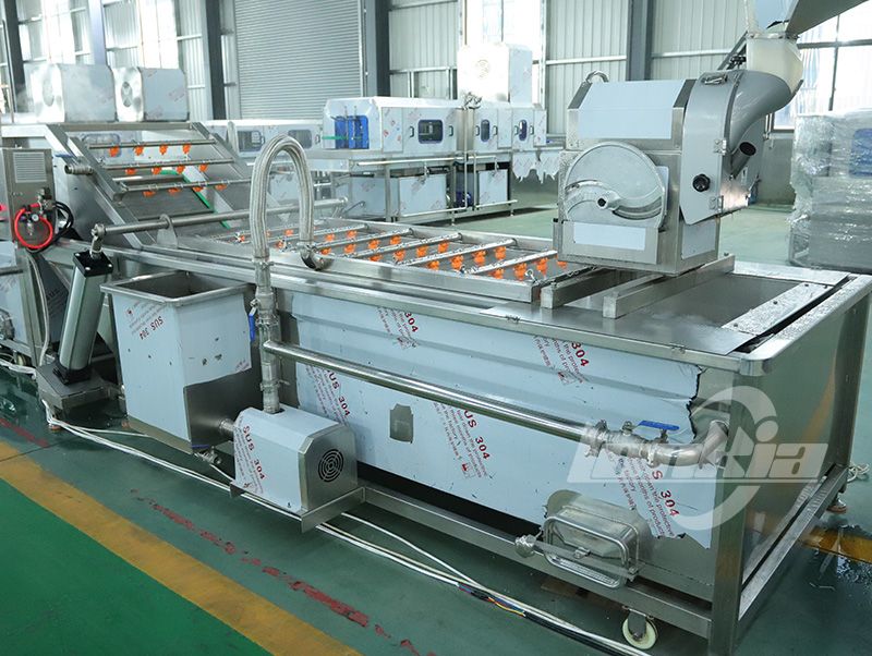 bubble washing machine in plant
