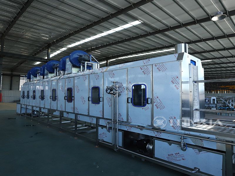 industrial tray washer plant