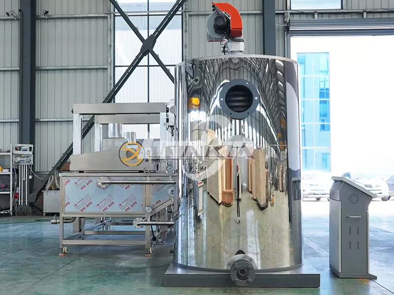 lonkia Continuous Potato Chips Fryer for sale