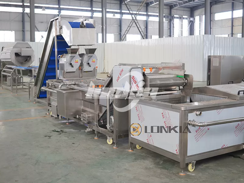 lonkia French fries production line for sale
