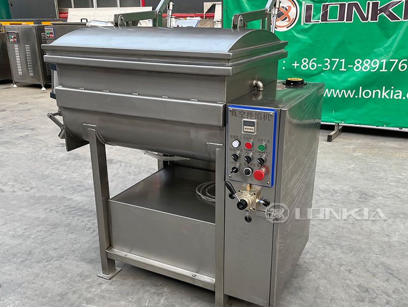 vacuum mixing machine