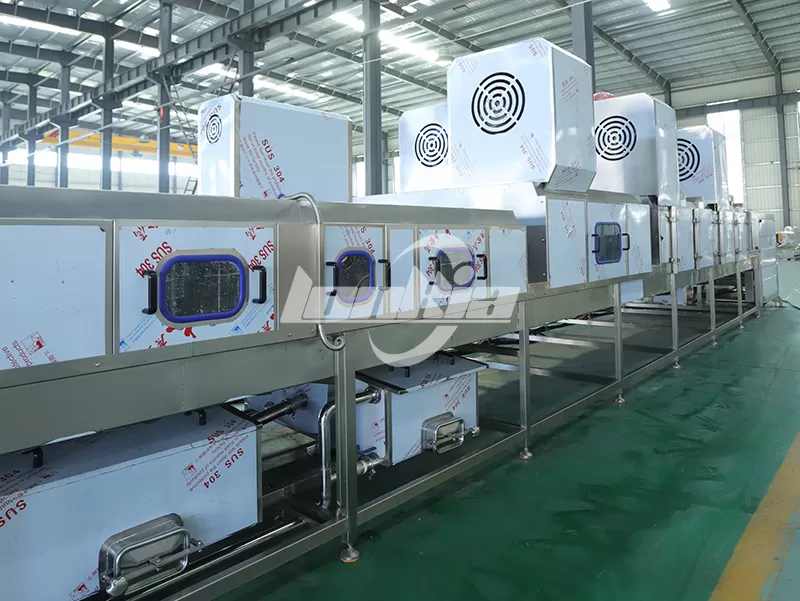Pallet Washing Machine Drying System