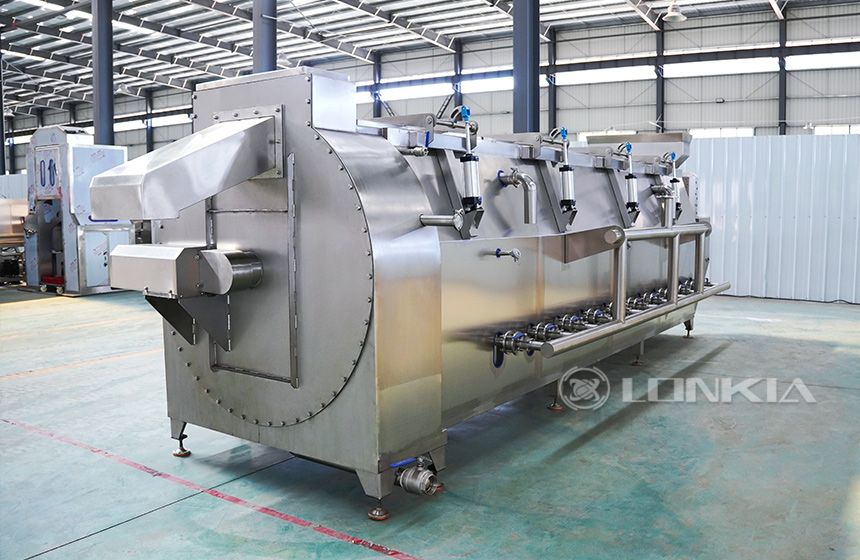 Squid Spiral Blanching Machine