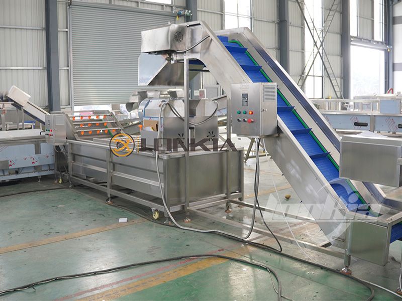 fully automatic potato chips making machine